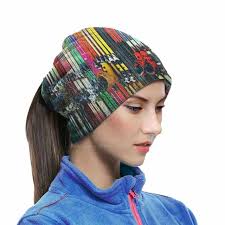 Topi rajut Ski Sun Valley topi luar ruangan Beanie hangat topi matahari  lembah Idaho pagar Vintage Skies fotografer Carol Haddon fotografer