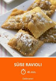 Susse Ravioli Rezept Rezepte Einfacher Nachtisch Susse Platzchen