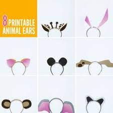 Free Printable Animal Ears With Animal Jam Paging Supermom Animal Masks For Kids Animal Ears Animal Jam