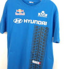 Mens Size Large Hyundai Rallycross Team Shirt
