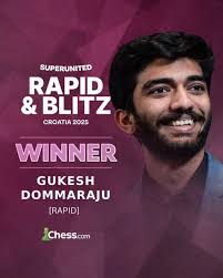 Satish Anna Cup Open Rapid Chess Tournament's 1st winner