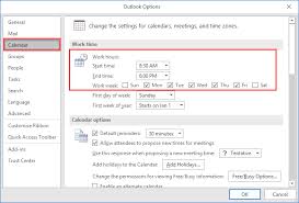 If we open a new meeting request and click on the. Outlook Calendar Variable Working Times