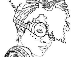 Free download 38 best quality african american coloring pages at getdrawings. African Coloring Etsy