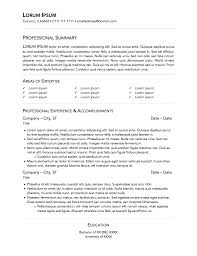These templates are very generic which means that any person can make a very simple looking job application resume with them. Simple Resume Template