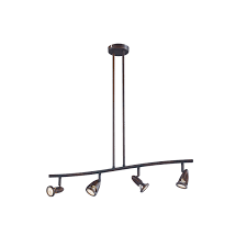 Trans Globe Lighting Wave Four Rubbed Oil Bronze Adjustable Track Light W 466 Rob Bellacor
