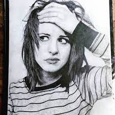 Hayley Williams Drawing High-Quality - Drawing Skill