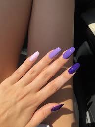 Pin By Adelaide Kay On Manikyur Purple Nails Cute Acrylic Nails Nails