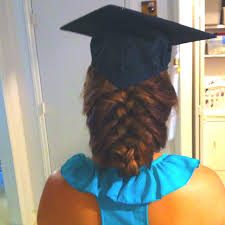 Maybe you would like to learn more about one of these? Pin By Embry Riddle Aeronautical Univ On My Style Graduation Hairstyles Graduation Hairstyles With Cap Braided Hairstyles