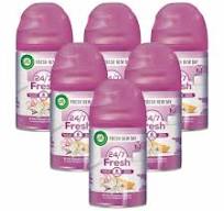 AIR WICK Air Freshener Refill: Freshmatic®, 5.89 oz Container Size, 70 day  Refill Life, 6 PK