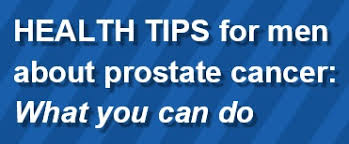 About 1 man in 41 will die of. Prostate Cancer Health Tips Cdc