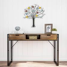Maybe you would like to learn more about one of these? Buy Tree Of Life Butterfly Metal Wall Art Hand Painted Decorative 3d Butterflies Leaves For Modern Farmhouse Rustic Home Or Office Decor By Lavish Home Online In Vietnam 542363334