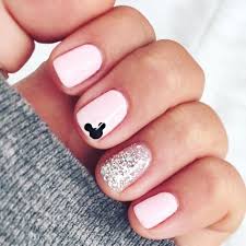 Trendy Nails Design Easy Simple Disney 45 Ideas Disneyland Nails Disney Nail Designs Cure Nails