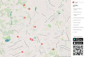 Curitiba Printable Tourist Map Sygic Travel