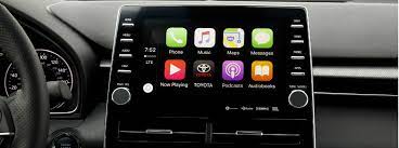 Once a smartphone is connected to the vehicle using bluetooth® technology, features can be operated using touch or voice commands. Toyota Models Upgrade Connectivity With Toyota Entune 3 0 And Apple Carplay Downeast Toyota