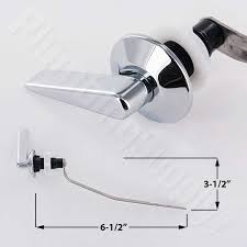 And after every flush this leaves lots of skid marks in the bowl. Kohler Toilet Tank Flush Levers