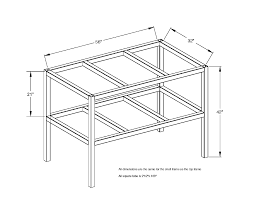 3x5 Square Tube Welding Table Parts Dimensioned Tcd Red Wing Steel Works In 2020 Welding Table Welding Table Parts