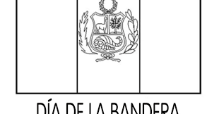 Hoy, en perú, se celebra el día de la bandera, una jornada de orgullo patrio que como suele ser habitual en esta clase de jornadas, conmemora un hecho militar. Dibujos Dia De La Bandera Peru 7 De Junio Jugar Y Colorear