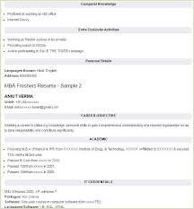 5 curriculum vitae for freshers theorynpractice. Fresher Resume Format For Mba Finance Mba Freshers Resume Wikirian Resume Format Best Resume Format Resume Format Download