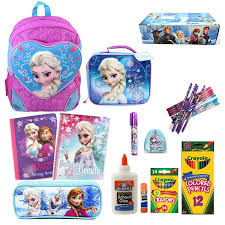 Disney Frozen Backpack With Matching Lunch Bag And School Supply Set See This Great Product This Is An A Disney Frozen Crafts Frozen Crafts Baby Girl Toys