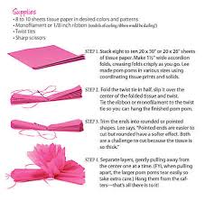 Beautiful dusky pink pom poms with crystal droplets hang from our fabulous multi arm table centrepieces on this luxurious pink & gold themed table.all by wedding & events floral design www.weddingandevents.co.uk. How To Make Tissue Paper Pom Pom Flowers Bloom Big Nashville Wraps Blog