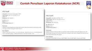 Untuk menggunakan laporan audit dan contoh, ninlaphay et al. Sistem Pengurusan Kualiti Qms Ppt Download