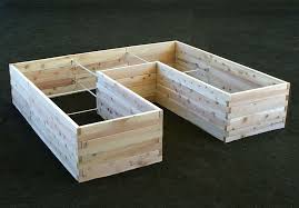Natural Cedar U Shaped Raised Garden Bed Eartheasy Com Raised Garden Bed Kits Garden Bed Kits Raised Garden Beds