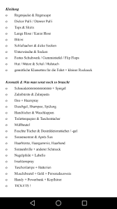 packliste teil 2 dicke socken regenjacke kleiner rucksack