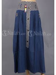 Rok Jeans Maila Nailah Kain Rok Jeans