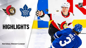 This is a 60 minute highlight video that was produced by leafstv. Senators Maple Leafs 2 17 21 Nhl Highlights Video Dailymotion