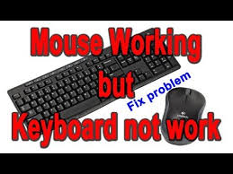 Mouse Working But Keyboard Not Working Problem Solved Youtube