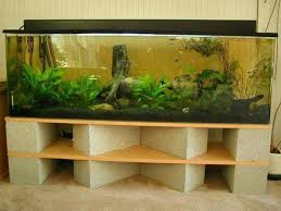 Brick Table Aquarium Stand Fish Tank Stand Diy Fish Tank