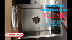 In stock & ready to ship. Unboxing Kitchen Sink Bolzano Bak Cuci Piring Wastafel Youtube