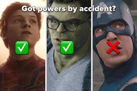 If you paid attention in history class, you might have a shot at a few of these answers. Mcu Superheroes Trivia Quiz