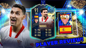 Let's check him in fifa 21. Wow 91 Tots Jesus Navas Player Review 91 Rated Team Of The Season Jesus Navas Fifa 21 Youtube