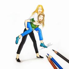 2 true friends never let go of you. Afbeeldingsresultaat Voor Bff Drawings Bff Drawings Cute766