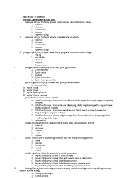 60 soal pilgan essay tentang sistem hormon dan jawabannya muttaqin id. Soal Soal Anatomifisiologi