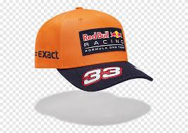 About 174 results (0.3 seconds). Baseball Cap Red Bull Racing Formula 1 Max Verstappen Hat Orange Png Pngegg