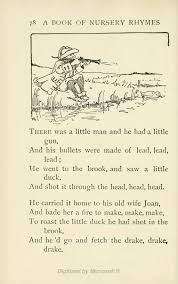 The letters represent which lines rhyme. Page A Book Of Nursery Rhymes Djvu 100 Wikisource The Free Online Library