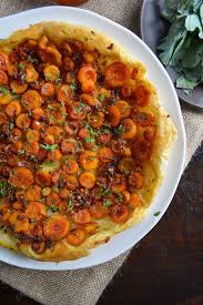 Savory Carrot Tarte Tatin Wanderings In My Kitchen Recipe Savory Tarte Tatin French Recipes Authentic