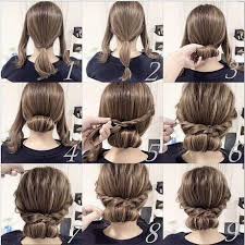 Attache Cheveux Mi Long Coiffure Cheveux Mi Long Coiffures Simples Coiffure Facile