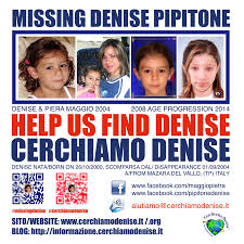 Denise pipitone e olesya rostova, rivelato il gruppo sanguigno. Cerchiamo Denise Missing