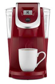 Keurig K200 Single Serve Imperial Red K Cup Pod Coffee Maker Walmart Com Single Serve Coffee Makers Pod Coffee Makers Coffee Maker