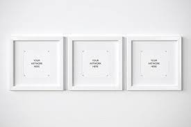 Square Matted Frame Set Of 3 Mockups White Frames Digital Etsy Frame Mockups Free Psd Mockups Templates Mockup Free Psd
