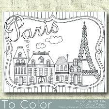 printable paris coloring page for adults pdf jpg instant download book col pages free coloriage minecraft steve reddit