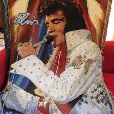 Find more similar words at wordhippo.com! Vintage Bedding Vintage 9s Elvis Presley Knitted Throw Blanket Poshmark