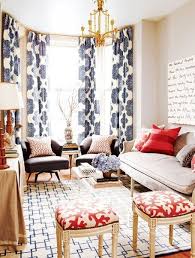 Eye Candy 6 Modern Red White And Blue Rooms Narrow Living Room Home Living Room Home