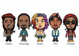 This png image is filed under the tags: Artstation Rapper People Caricature Pantid Duangneth