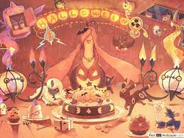 Choose from a curated selection of halloween wallpapers for your mobile and desktop screens. Pokemon Halloween Party Hd Wallpaper Download