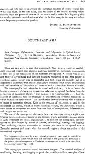 Working papers should contain sufficient information to enable an experienced auditor having no previous connection with the audit to ascertain from them the evidence that supports the auditors' significant conclusions and judgments. After Duwagan Deforestation Succession And Adaptation In Upland Luzon Philippines By J Peter Brosius Ann Arbor Center For South And Southeast Asia Studies University Of Michigan Xxiv 188 Pp 13 95 Paper