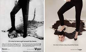 The female misogynist trope as used in popular culture. Artist Gives Vintage Ads A Feminist Makeover Forward Festival 2021